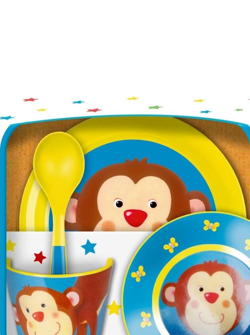 Vaisselle Coffret Cadeau Singe - Vilains Petits Coquins - Kiabi