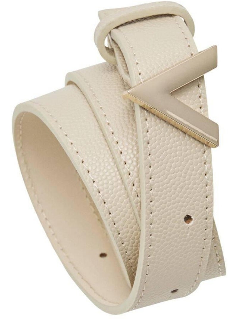Valentino - Ceinture motif/style logo Beige - Kiabi