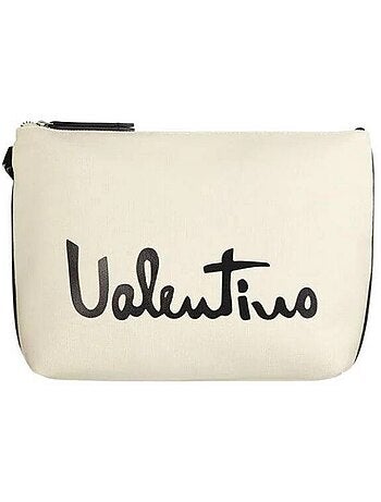 Valentino - Trousse de toilette motif/style logo NERO