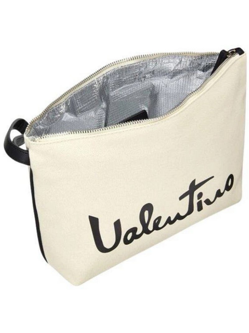 Valentino - Trousse de toilette motif/style logo NERO Beige - Kiabi