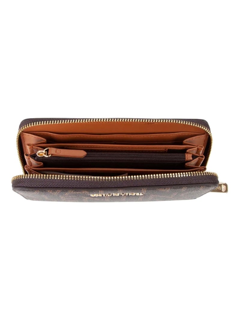 Valentino Portefeuille Regina Re  Moro/Naturale Marron - Kiabi