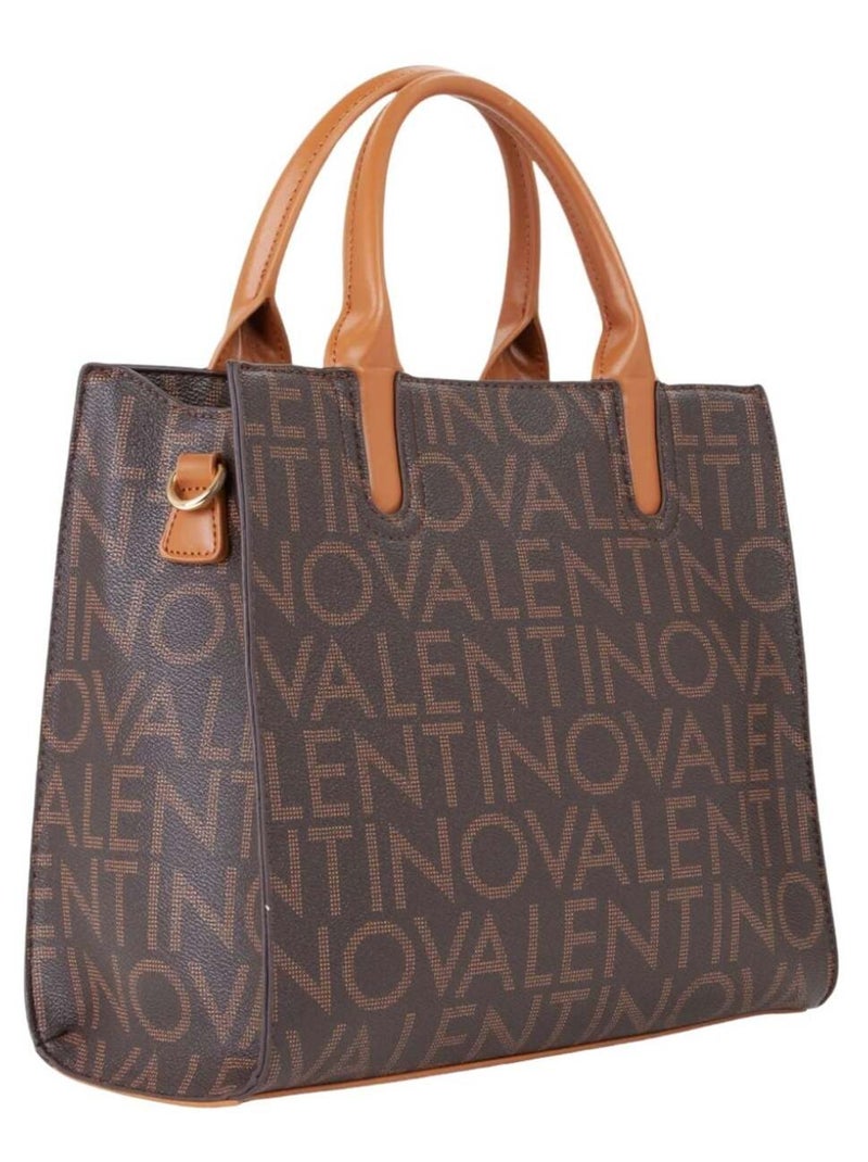Valentino Sac Cabas Regina Re  Moro/Naturale Marron - Kiabi