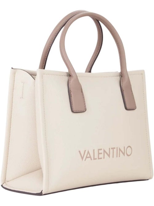 Valentino Sac Cabas Wilk  Ecru/Taupe - Kiabi