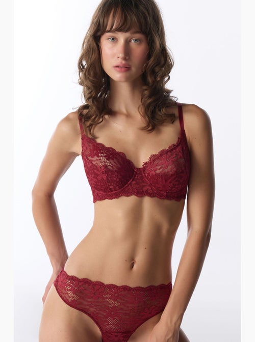 Valeria soutien-gorge en dentelle penti - Kiabi Valeria soutien-gorge en dentelle penti - Kiabi