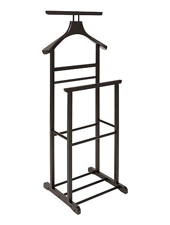 Valet de chambre en bois noir