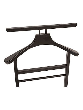 Valet de chambre en bois noir