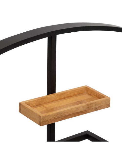 Valet de chambre en métal et bambou blackbamboo - Kiabi Valet de chambre en métal et bambou blackbamboo - Kiabi