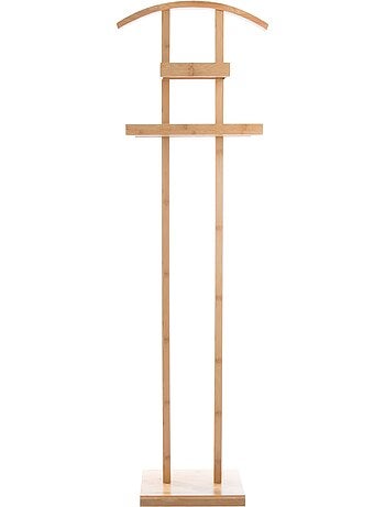 Valet de chambre porte vêtements en bambou