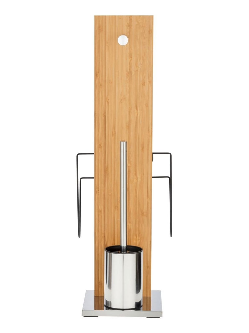 Valet WC 3en1 design bambou Portofino Marron - Kiabi