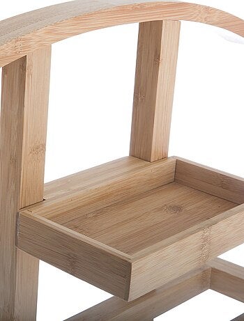 Valet WC en bambou Scandi - H. 113 cm