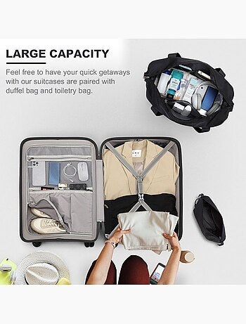 Valise - 55x40x21 cm pp 38 l tsa - kono