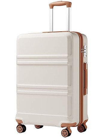 Valise - 66x44x25,5 cm, abs + pc, serrure tsa - kono