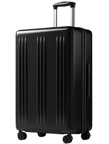 Valise - 75x47.5x29.5 cm, rigide abs + pc, 4 roues 360°, serrure tsa - kono