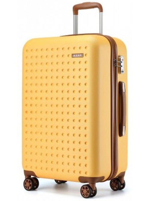 Valise - 75x48x29 cm, rigide abs + pc, 4 roues 360°, serrure tsa - kono - Kiabi Valise - 75x48x29 cm, rigide abs + pc, 4 roues 360°, serrure tsa - kono - Kiabi