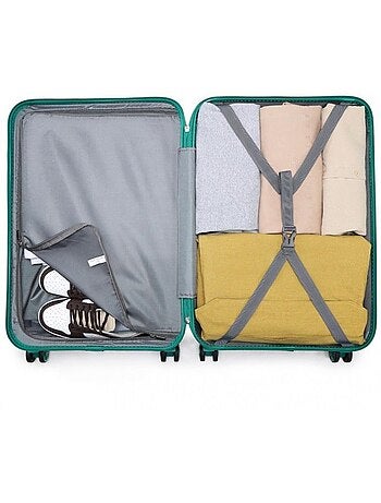 Valise - 75x48x30 cm rigide 100 l tsa - kono