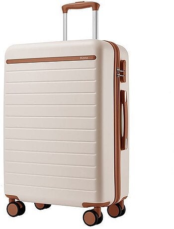 Valise - 76.5x50.5x29 cm, abs + pc, 4 roues 360° - kono