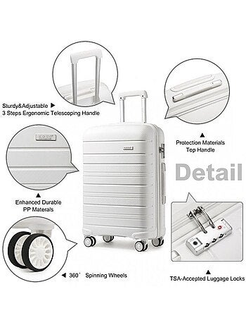 Valise - 76x49x30 cm pp 100 l tsa - kono