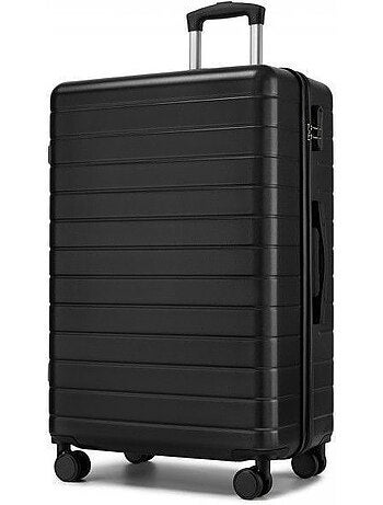 Valise - 76x50x29 cm, rigide abs, 4 roues 360°, serrure à code - kono