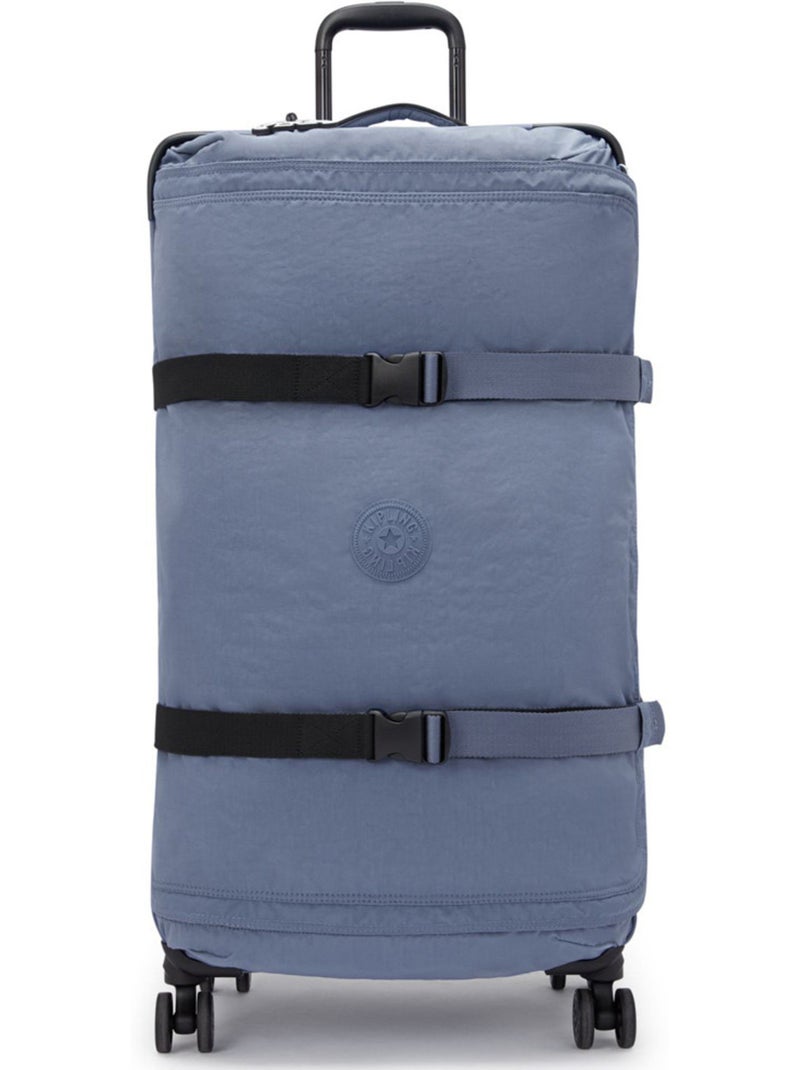 Valise à roulettes Kipling Spontaneous L 78 cm textile imperméable 101 L Bleu - Kiabi