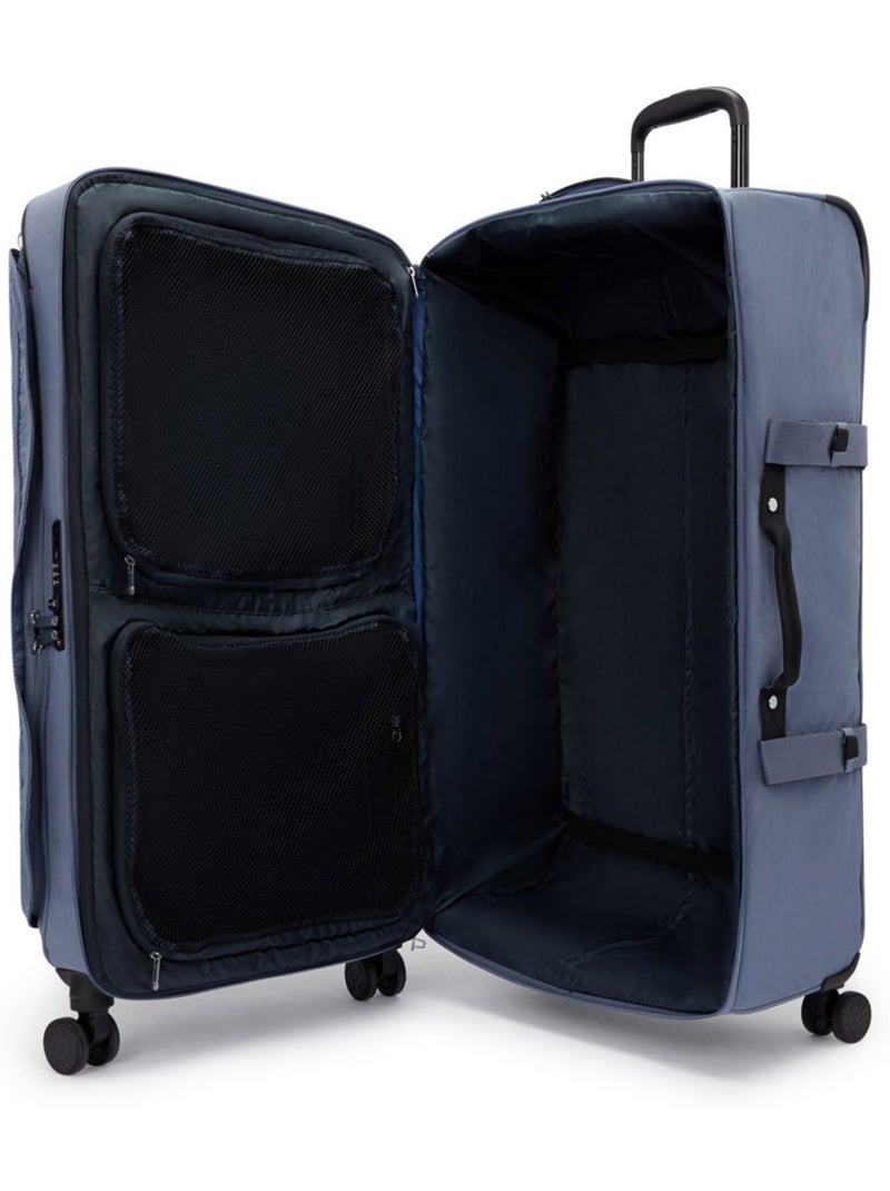 Valise à roulettes Kipling Spontaneous L 78 cm textile imperméable 101 L Bleu - Kiabi