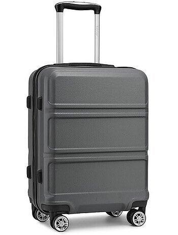 Valise cabine - 40/22/55 cm abs 4 roulettes serrure tsa - kono