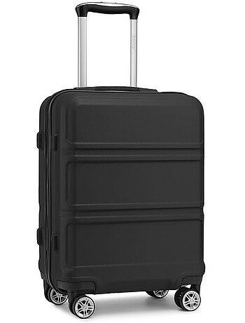 Valise cabine - 40/22/55 cm abs 4 roulettes serrure tsa - kono