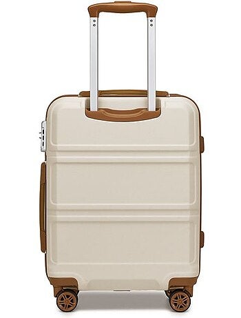Valise cabine - 40/22/55 cm abs+pc 4 roulettes serrure tsa - kono