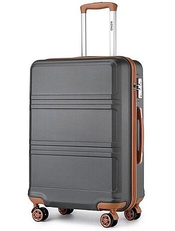 Valise cabine - 40/22/55 cm abs+pc 4 roulettes serrure tsa - kono