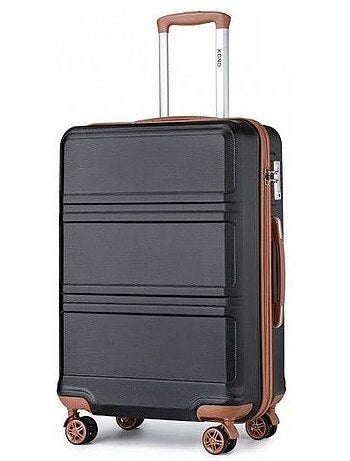 Valise cabine - 40/22/55 cm abs+pc 4 roulettes serrure tsa - kono