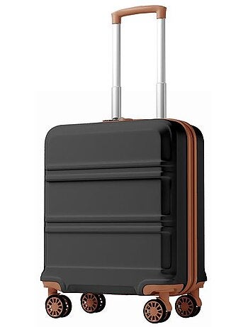 Valise cabine - 45.5x35.5x20 cm abs 4 roulettes serrure tsa - kono