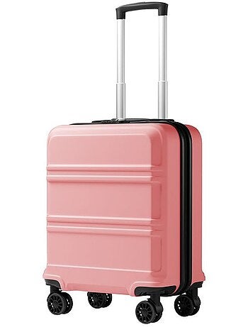 Valise cabine - 45.5x35.5x20 cm, rigide abs, 4 roues, serrure tsa - kono