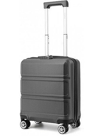 Valise cabine - 45x20x35 cm abs 4 roulettes serrure tsa - kono