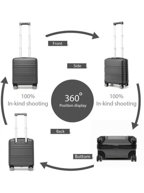 Valise cabine - 45x20x35 cm abs 4 roulettes serrure tsa - kono - Kiabi Valise cabine - 45x20x35 cm abs 4 roulettes serrure tsa - kono - Kiabi