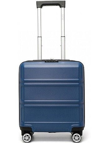 Valise cabine - 45x35x20 cm abs 4 roulettes serrure tsa - kono
