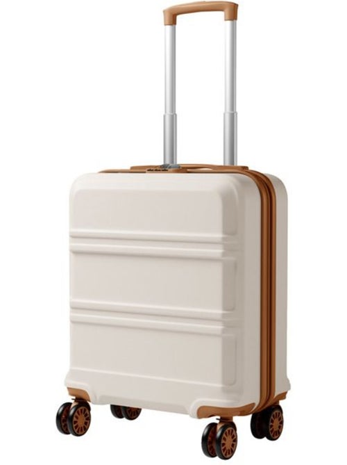 Valise cabine - 45x36x20 cm abs 4 roulettes serrure tsa - kono - Kiabi