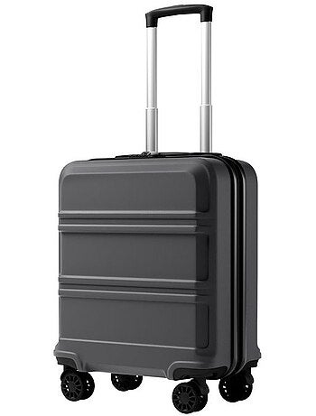 Valise cabine - 45x36x20 cm abs 4 roulettes serrure tsa - kono