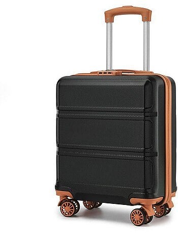 Valise cabine - 45x36x20 cm abs 4 roulettes serrure tsa - kono