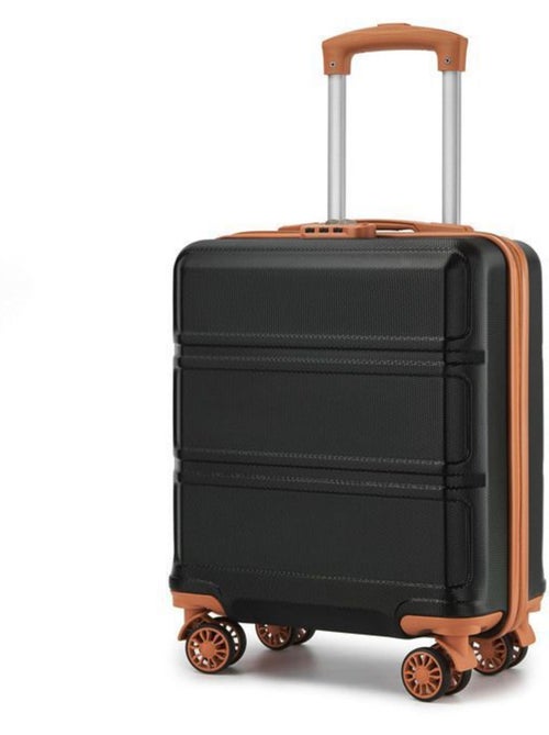 Valise cabine - 45x36x20 cm abs 4 roulettes serrure tsa - kono - Kiabi
