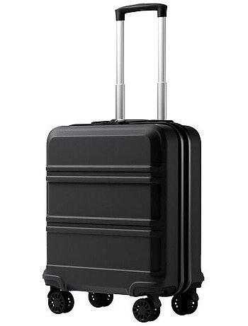 Valise cabine - 45x36x20 cm, rigide abs + pc, 4 roues 360°, serrure à code - kono