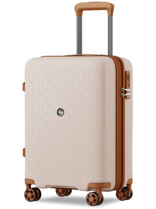 Valise cabine - 53.5x37x24 cm polypropylène 4 roulettes serrure tsa - kono - Kiabi Valise cabine - 53.5x37x24 cm polypropylène 4 roulettes serrure tsa - kono - Kiabi