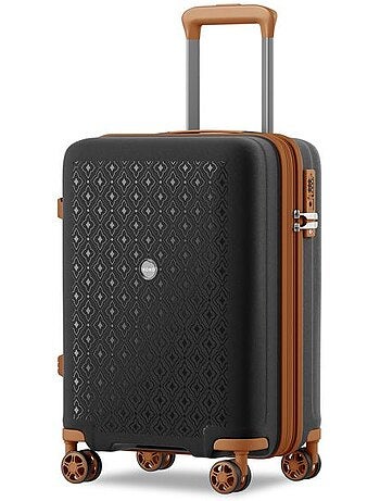 Valise cabine - 53.5x37x24 cm polypropylène 4 roulettes serrure tsa - kono