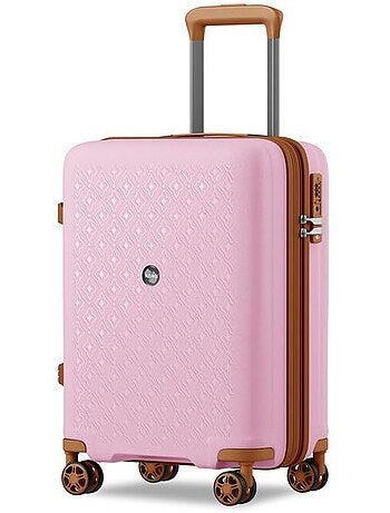 Valise cabine - 53.5x37x24 cm polypropylène 4 roulettes serrure tsa - kono