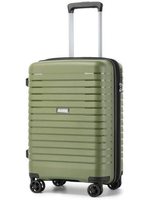 Valise cabine - 53.5x37x24 cm, rigide polypropylène (pp), extensible, 4 roues 360° - kono - Kiabi Valise cabine - 53.5x37x24 cm, rigide polypropylène (pp), extensible, 4 roues 360° - kono - Kiabi