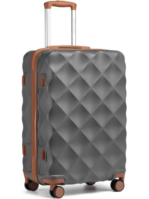 Valise cabine - 53x35x21 cm, 4 roues 360°, serrure tsa - british traveller - Kiabi Valise cabine - 53x35x21 cm, 4 roues 360°, serrure tsa - british traveller - Kiabi