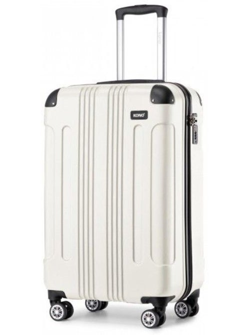Valise cabine - 54x36x21.5 cm abs+pc 4 roulettes - kono - Kiabi Valise cabine - 54x36x21.5 cm abs+pc 4 roulettes - kono - Kiabi