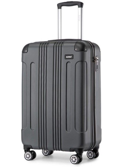 Valise cabine - 54x36x21.5 cm abs+pc 4 roulettes - kono - Kiabi