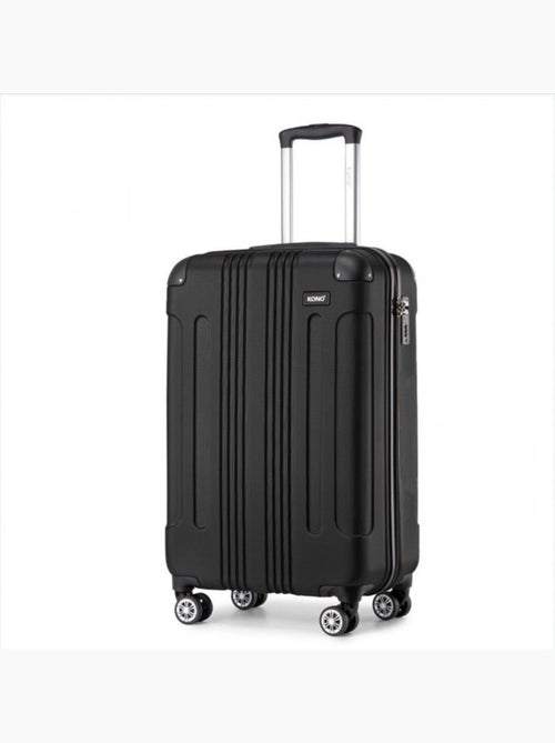 Valise cabine - 54x36x21.5 cm abs+pc 4 roulettes - kono - Kiabi