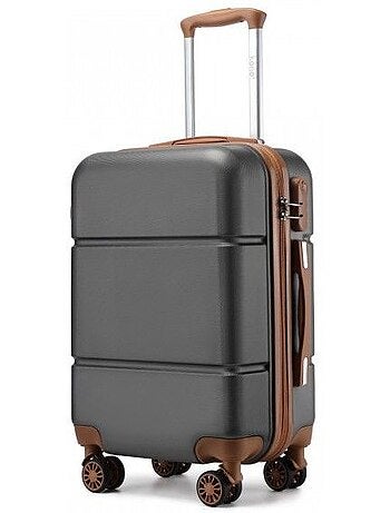Valise cabine - 54x37.5x22 cm abs 4 roulettes - kono