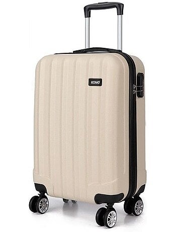 Valise cabine - 55x35x20 cm abs + pc 49 l tsa - kono