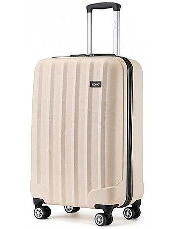 Valise cabine - 55x35x20 cm abs+pc 4 roulettes - kono
